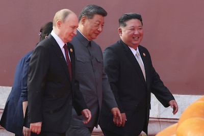 Van strandresorts tot drones: nieuwe brug maakt band tussen Kim Jong-un en Vladimir Poetin wel héél tastbaar