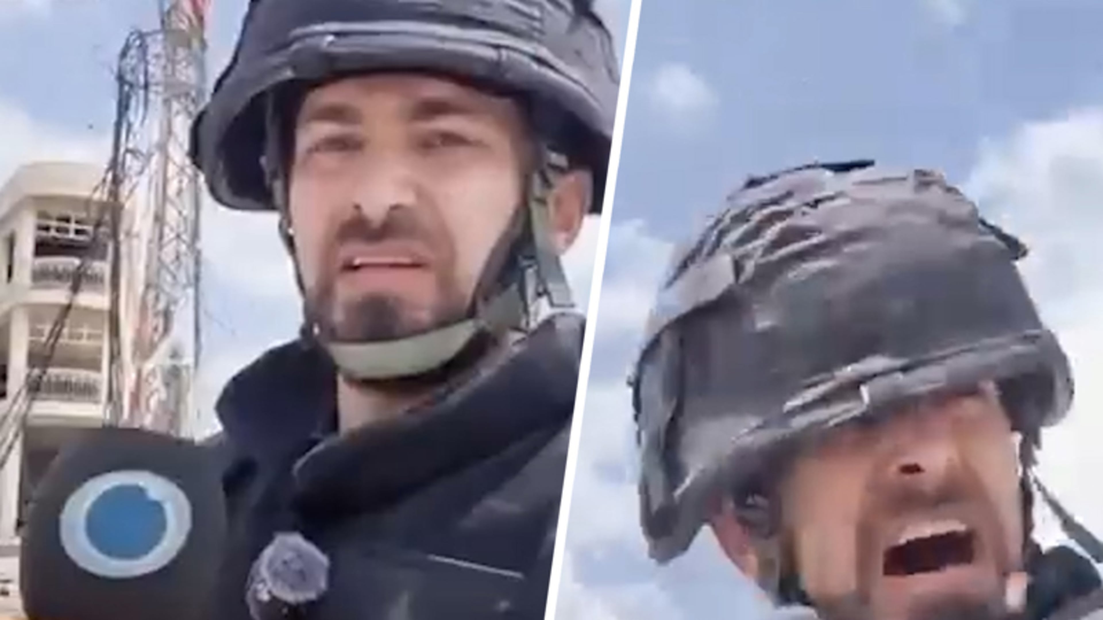 Libanese journalist tijdens verslag geraakt door drone