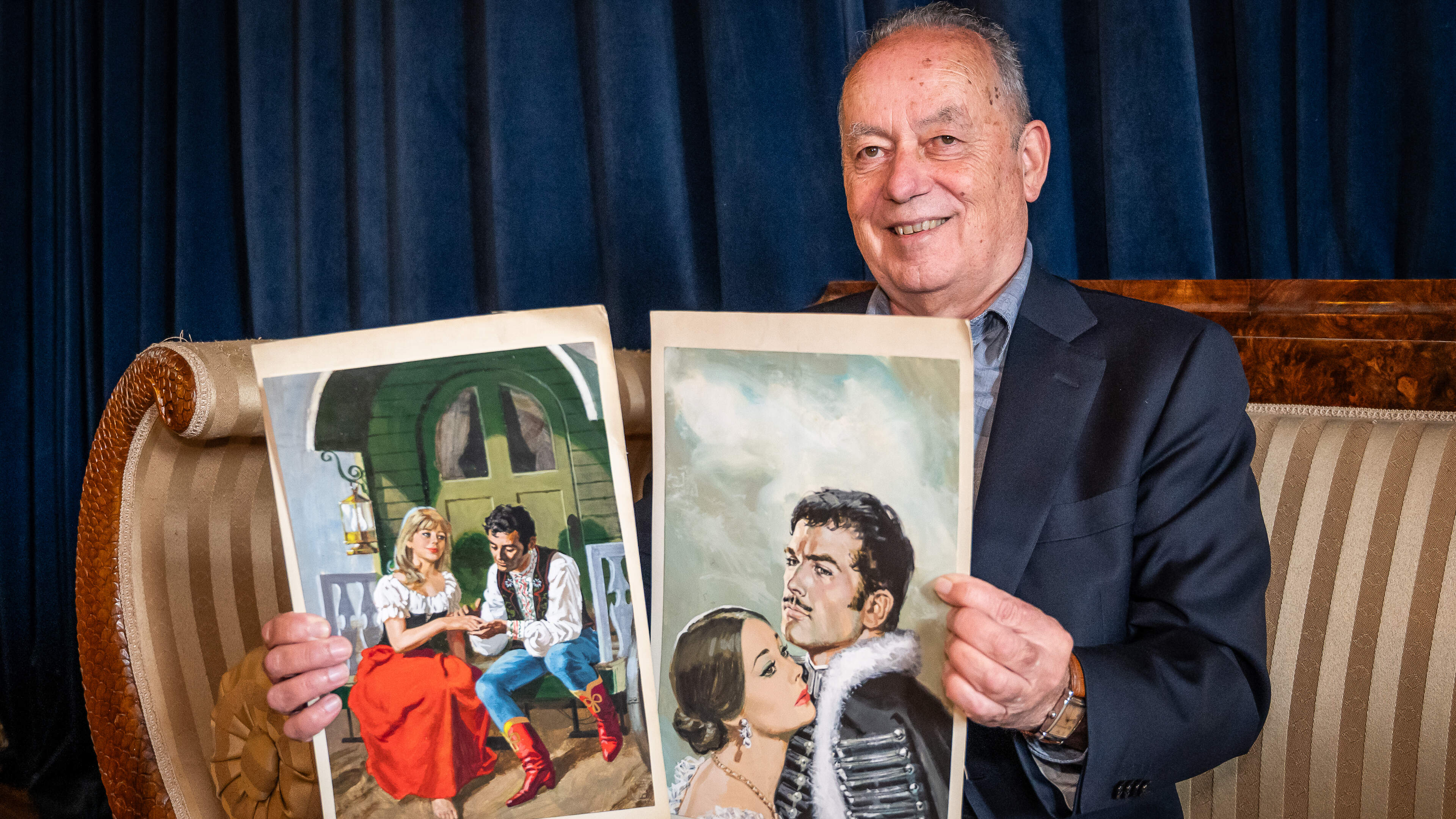 Vergeten covers van stuiverromannetjes komen in Schipperskerk tot leven: ‘Het was de soapserie avant la lettre’