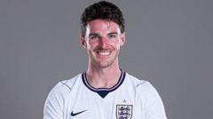 'Mum was killing me': England's Rice on World Cup heat - and his sunburn