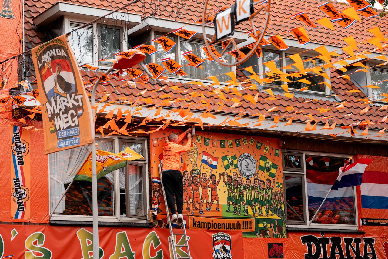 Nederland kleurt oranje