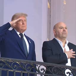 Video | Trump groet menigte vlak voor kooigevecht ter ere van 80e verjaardag