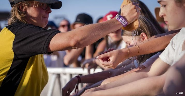 Pinkpop voorbereid op verwachte hitte en mogelijk onweer