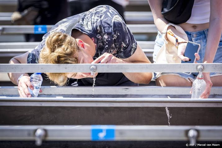 Evenementen wijzen bezoekers op voorzorgsmaatregelen tegen hitte