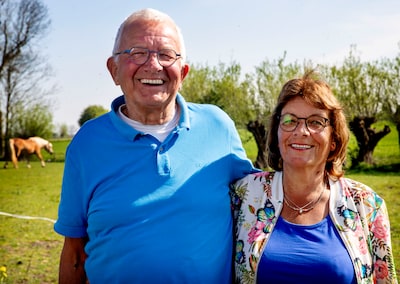 Verlamde Boer Geert getrouwd met grote liefde Lenie: ‘Anders dan we ons hadden voorgesteld’