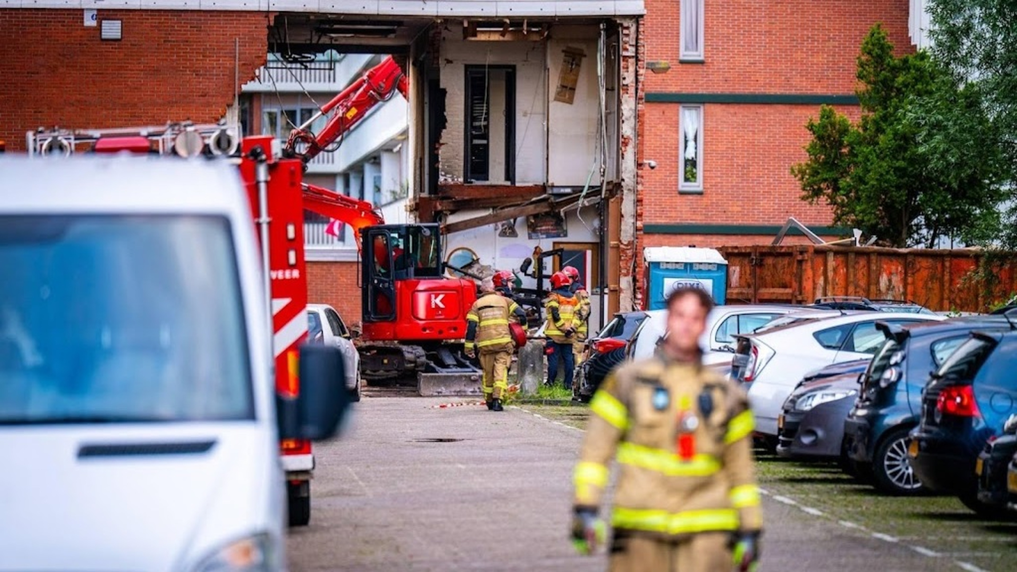 Herstelwerkzaamheden aan Amsterdamse flat nog niet afgerond