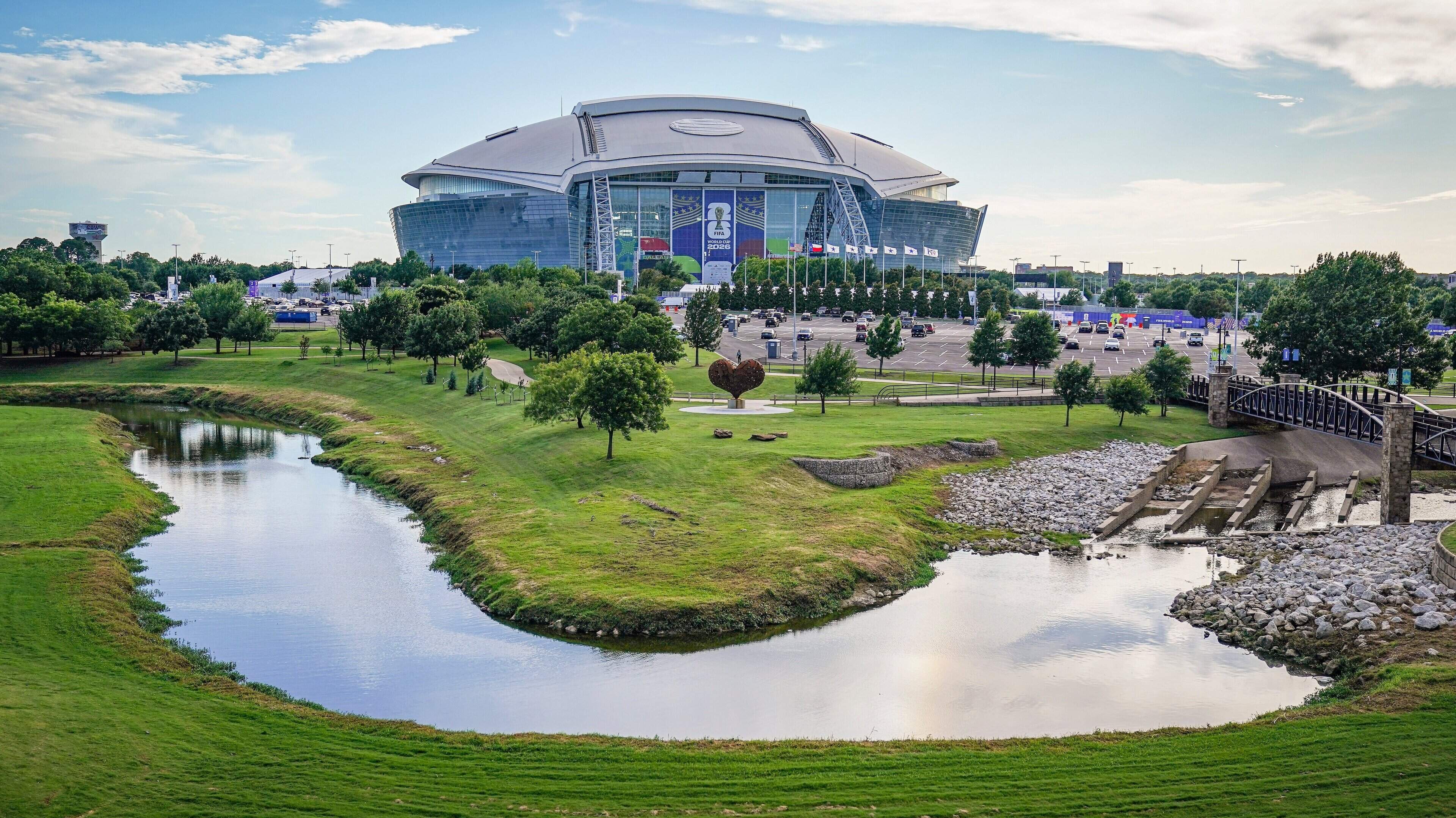 Vijf bijzonderheden over het gigantische AT&T-Stadion in Arlington, waar het Nederlands elftal het WK aftrapt tegen Japan