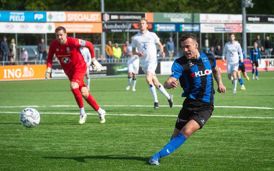 Kian Slor (24) uit Hoogezand heeft bij Quick Boys de weg omhoog weer te pakken. ‘Ik moest mijn hart volgen’