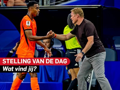 Stelling | De wissels van Koeman zorgden voor een onnodig gelijkspel