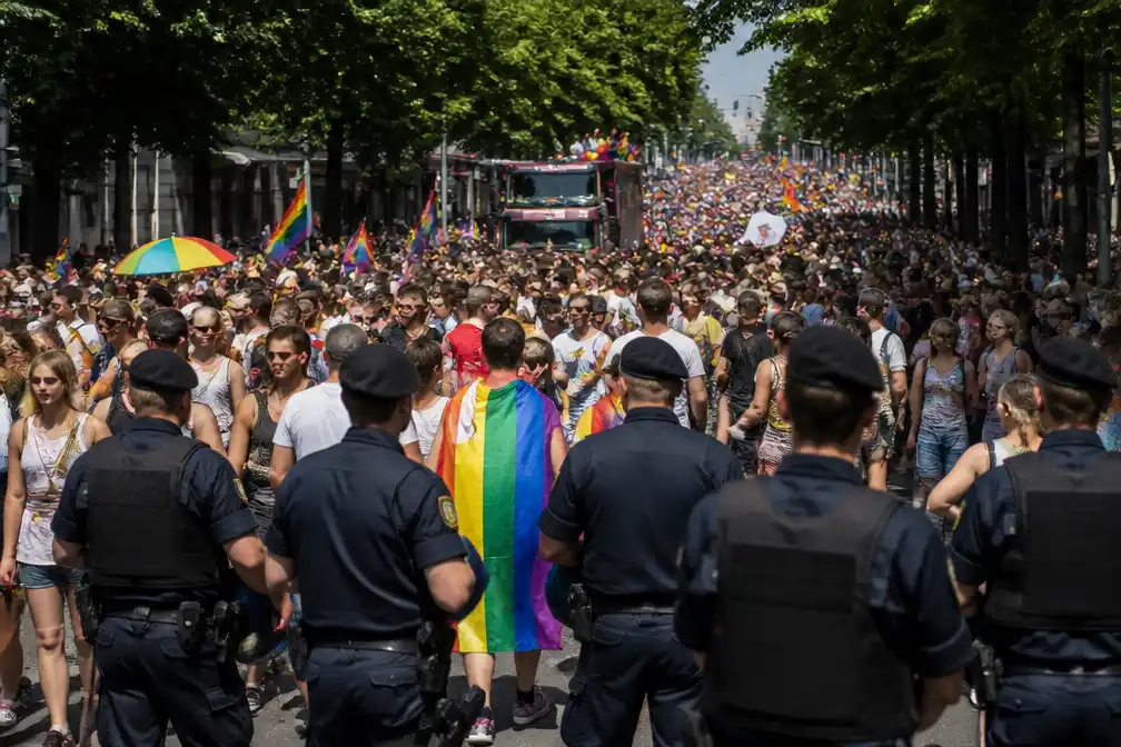 Hamburg Pride trekt recordaantal van 300.000 na aanslag Berlijn