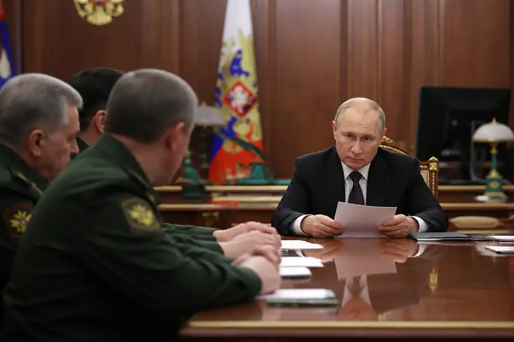 Russische legerleiding overdrijft over terreinwinst tegenover Poetin