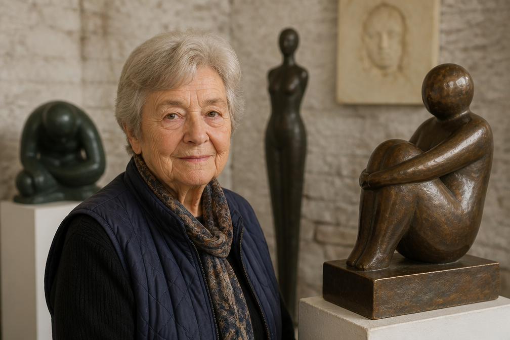 Mechelse beeldhouwster Mariette Teugels (90) overleden