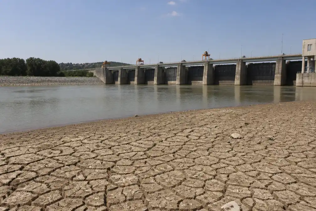 Lage waterstand Donau raakt Servische waterkrachtproductie