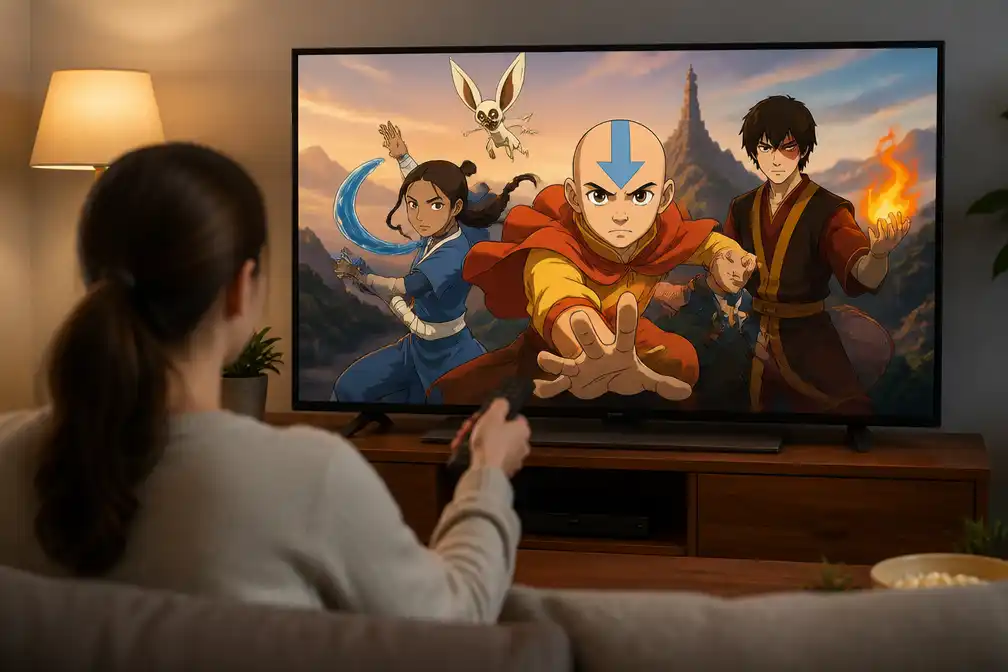 Avatar Aang-animatiefilm vanaf 22 augustus exclusief bij SkyShowtime