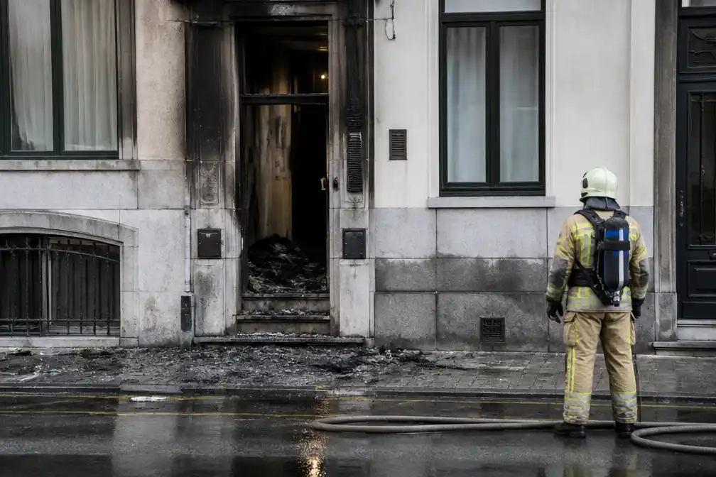 Kleine explosie aan ingang gebouw in Elsene, geen gewonden