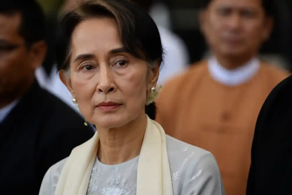 Rode Kruis bezoekt afgezette Myanmarese leider Aung San Suu Kyi