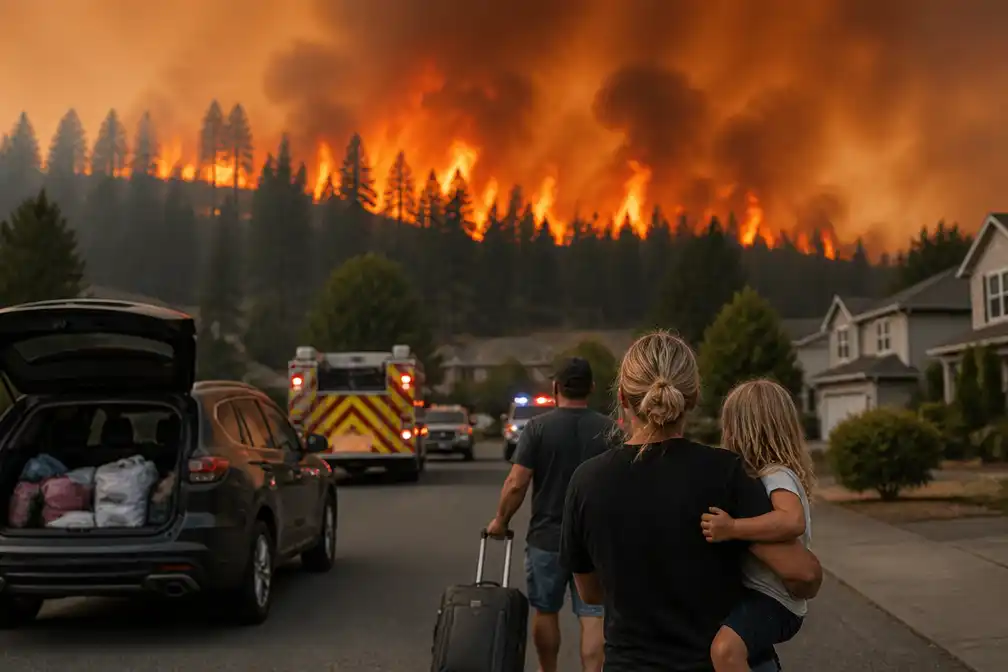 Natuurbranden Washington verwoesten 600 gebouwen, 60.000 mensen geëvacueerd