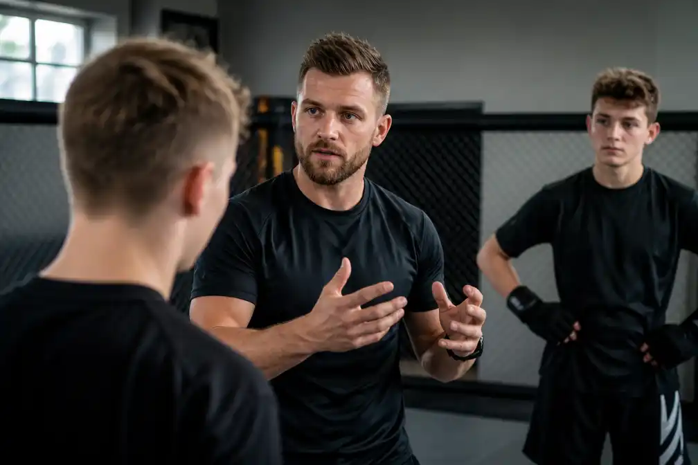 Vechtsportcarrière Hubert Geven (32) voorbij; hij leidt nu talenten op