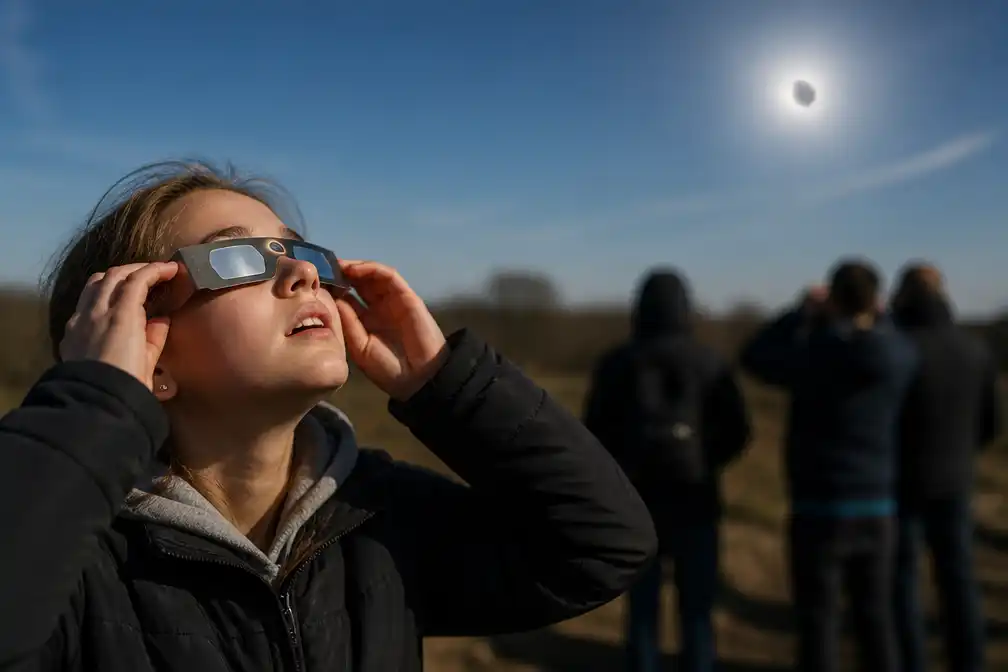 Gedeeltelijke zonsverduistering op 12 augustus: grootste sinds 1999, waarschuwing voor ogen
