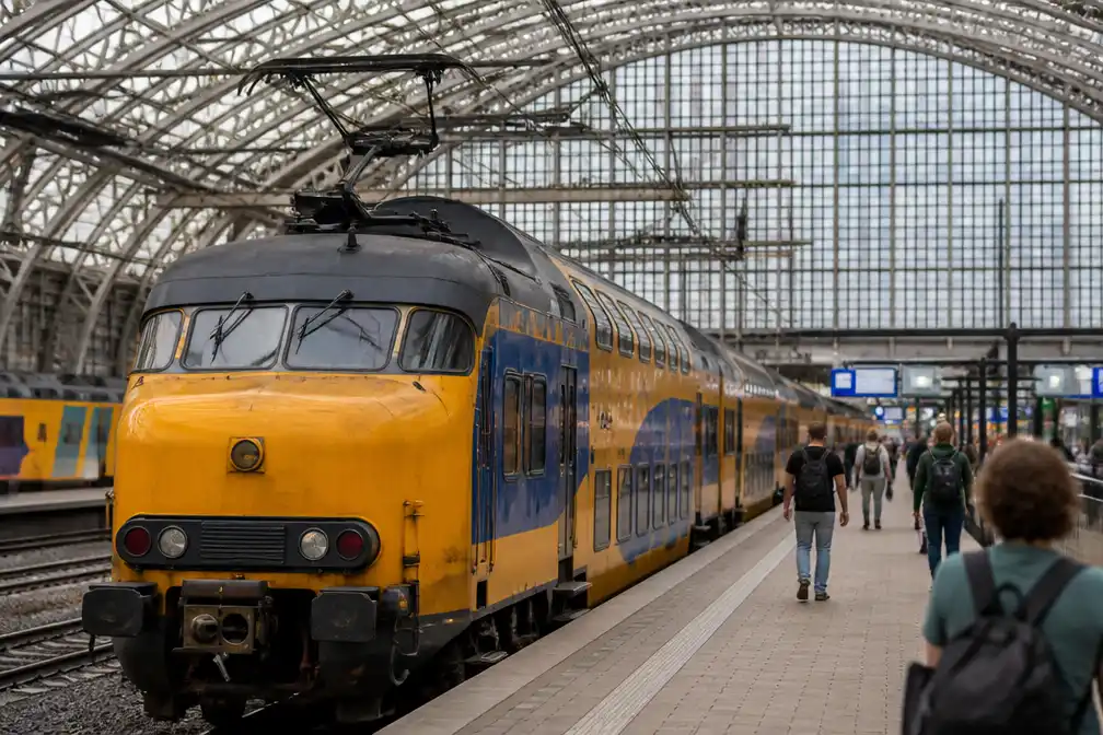 Geen intercity's tussen Amsterdam CS en Schiphol door kapotte bovenleiding