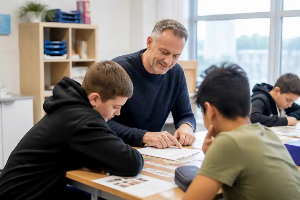 Kees van den Brink vond zijn geluk als leraar in het speciaal onderwijs