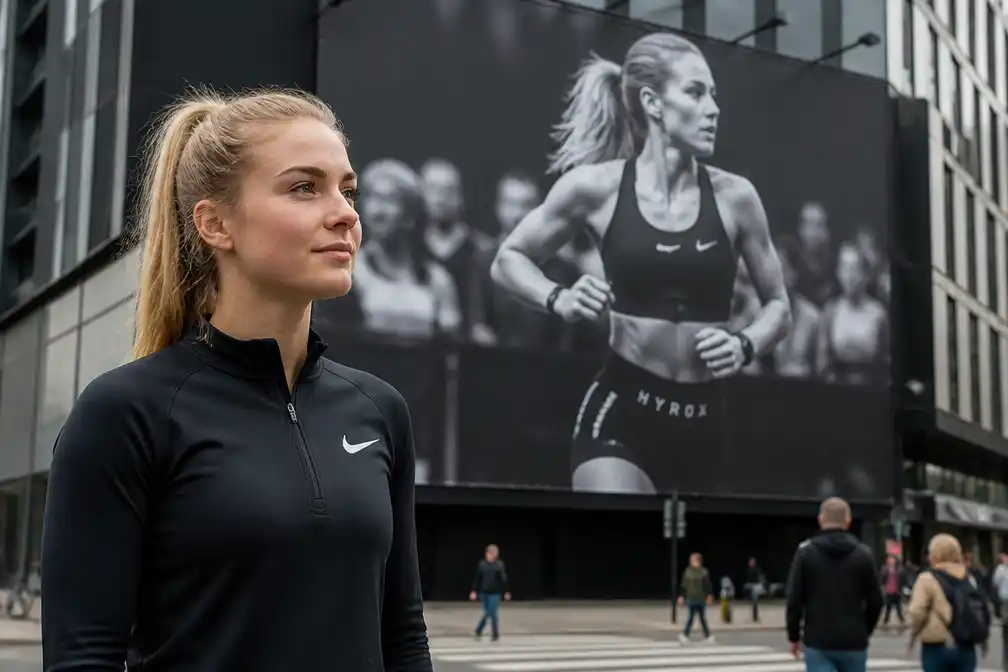 21-jarige Hyrox-atlete Emilie Dahmen combineert roem, Nike-sponsoring en normaal leven