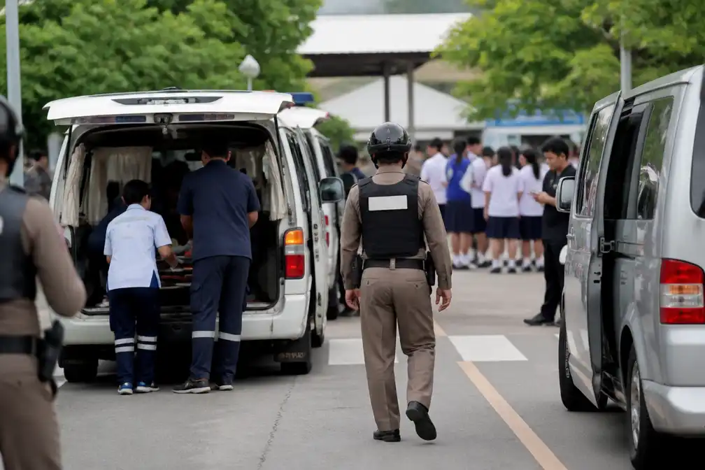 Doden en gewonden bij schietpartij op school boven Bangkok
