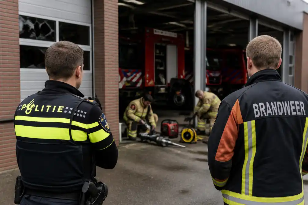 Al 47 inbraken bij brandweerkazernes dit jaar, politie vermoedt bende