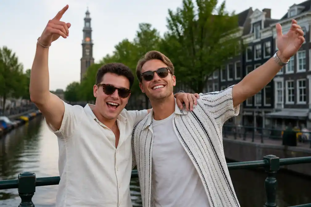 Amsterdams duo Ray & Beer stijgt met viralhit Zonnebank naar top 10