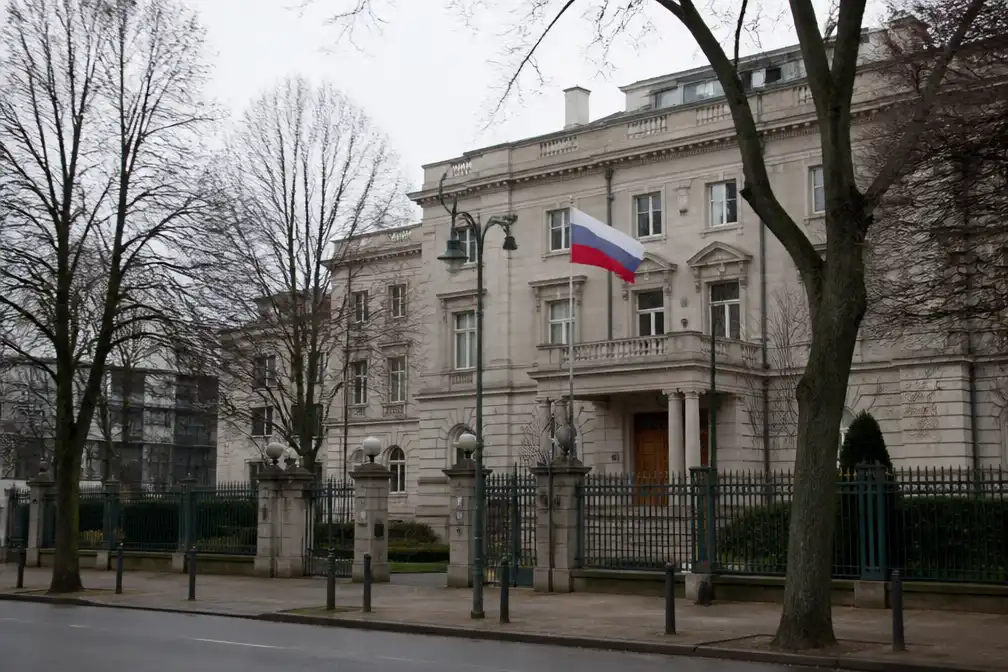 Russische ambassade in Berlijn noemt drone-incident Leipzig een geënsceneerde provokatie