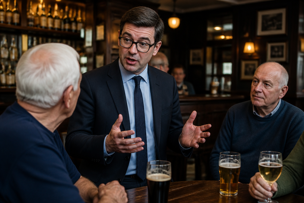 Premier Andy Burnham wil Britse pubcultuur voor ondergang behoeden