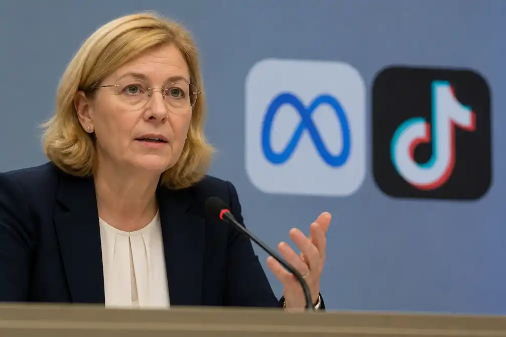 Eurocommissaris Virkkunen bekritiseert Meta en TikTok om desinformatie Ceuta