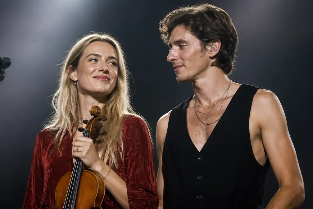 Son Mieux-violiste Maud Akkermans en zanger Olivier Lucas verwachten eerste kind