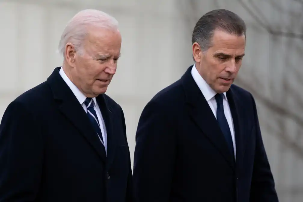 Hunter Biden: kanker vader Joe Biden uitgezaaid, 'zwaar en triest om te zien'