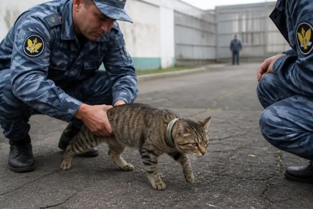 Kat gebruikt om drugs binnen te smokkelen in Russische strafkolonie
