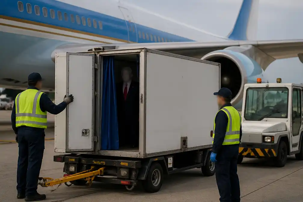 Trump zou in cateringkar Turkije heimelijk per militaire jet hebben verlaten