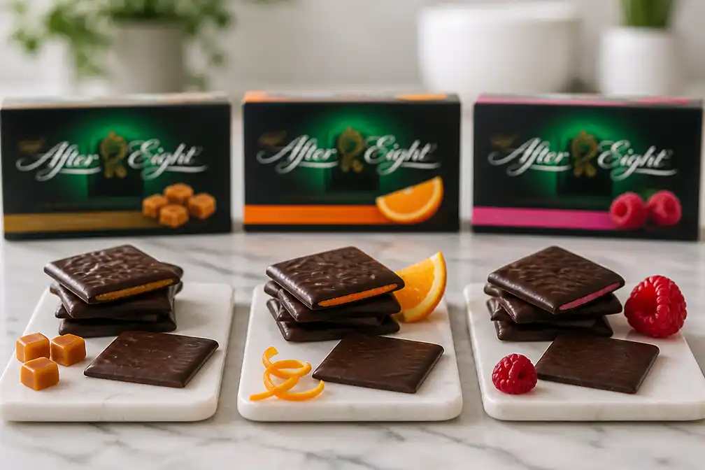 After Eight brengt na 64 jaar drie nieuwe smaken uit