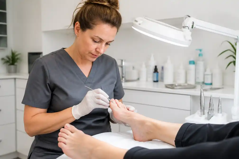 Medisch pedicure Denise Bruins legt uit wat een schimmelnagel is en wat helpt