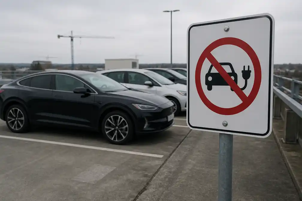 Carrefour weert elektrische auto's van dakparkings om gewicht en brandgevaar