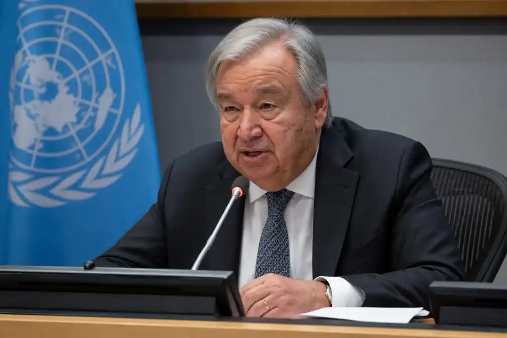 VN-chef Guterres bedroefd om aardbeving in westen Colombia