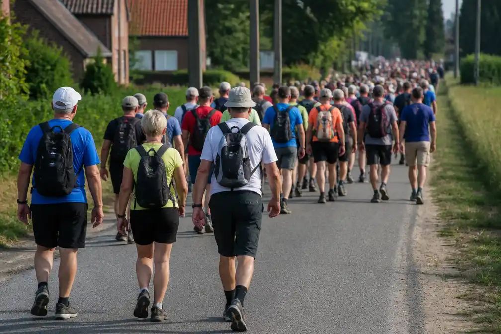 Dodentocht blijft 100 km ondanks hitte, extra maatregelen voor 57ste editie