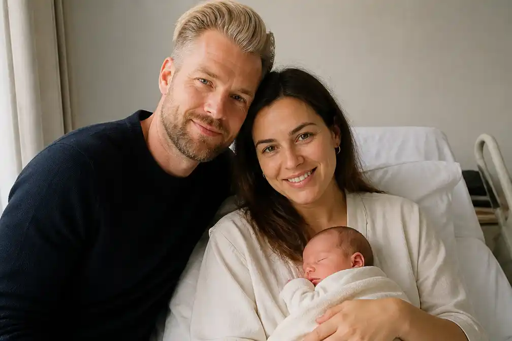 Ruben Van Gucht en Charlotte Van Looy verwelkomen dochtertje Florence