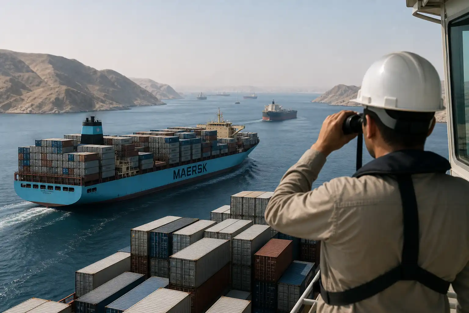 Maersk klaar om Straat van Hormuz te bevaren, wacht op veiligheidsbevestiging