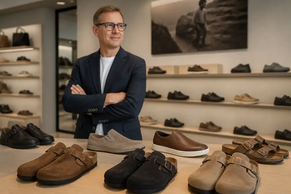 Birkenstock boekt hogere kwartaalomzet door vraag naar dichte schoenen