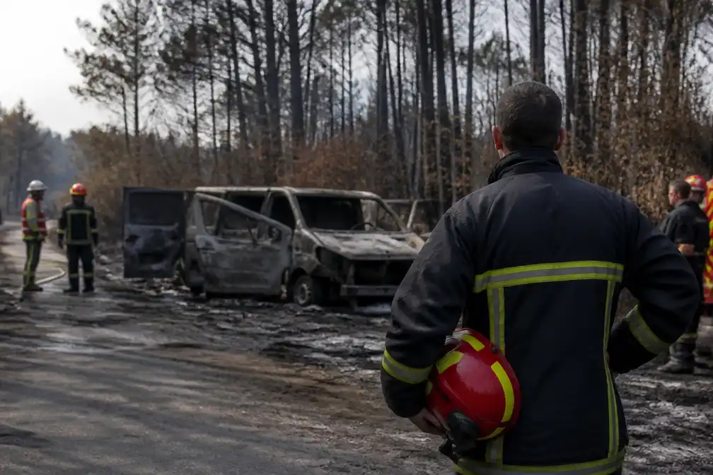 Franse tiener (15) vast om fatale bosbrand bij Bordeaux