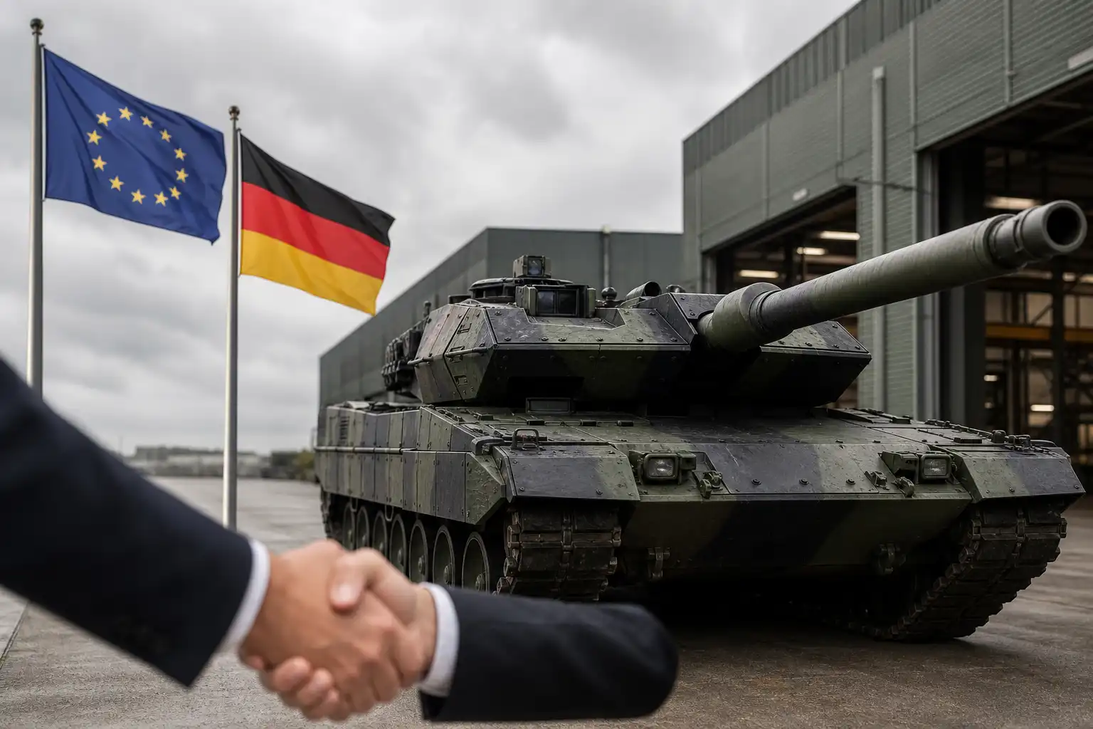 EU keurt minderheidsbelang Duitse staat in Leopard 2-maker KNDS goed
