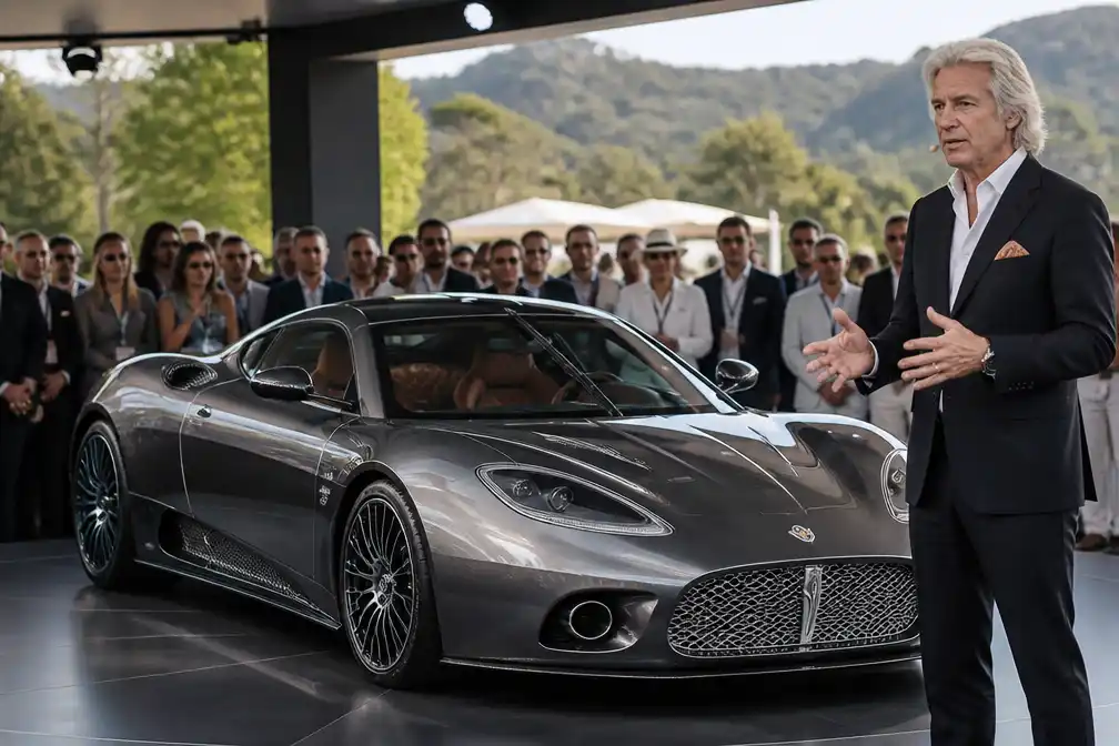 Spyker onthult nieuwe C8 Preliator XXV van 1,5 miljoen in Californië