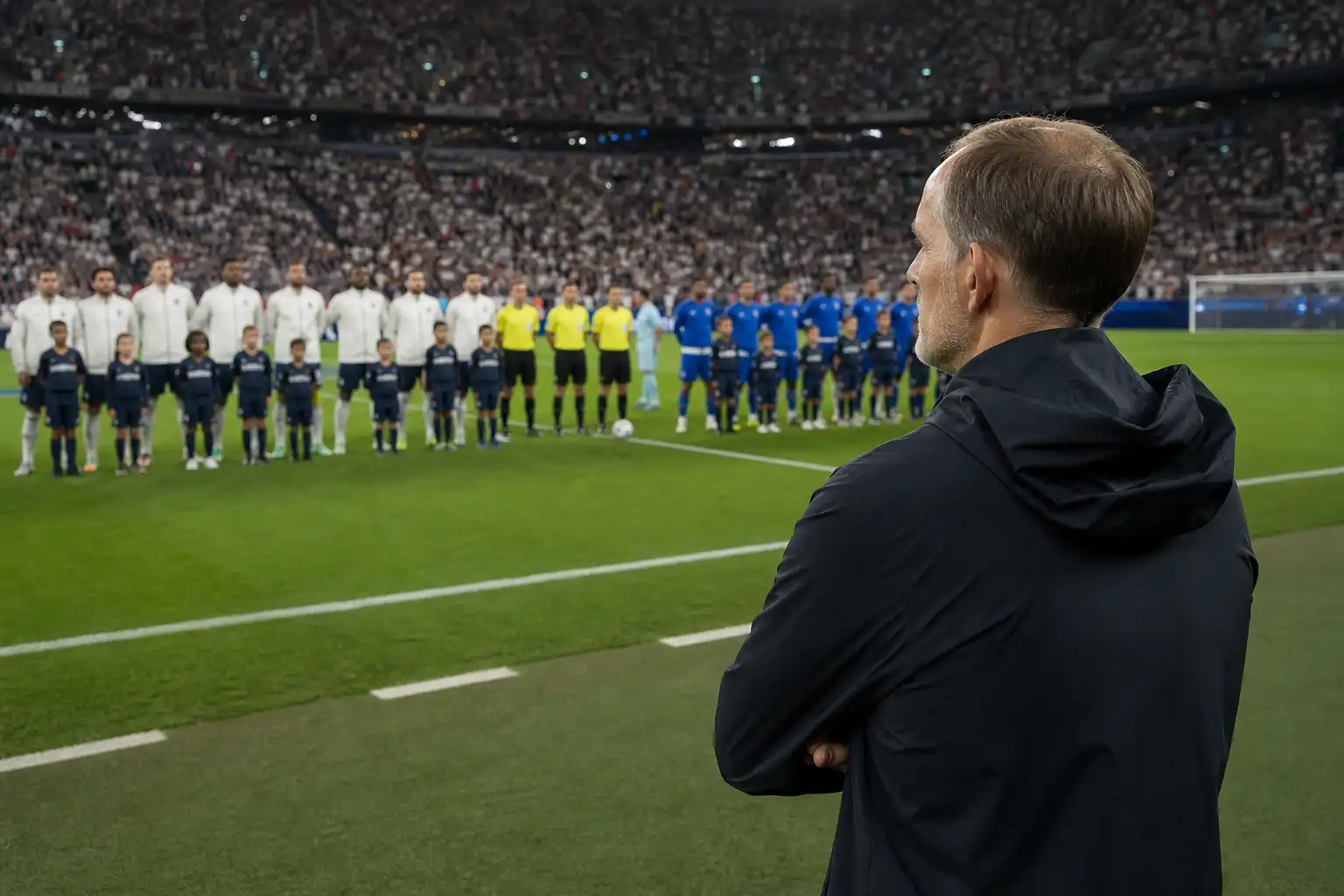 FIFA past na klacht Tuchel opstelling aan: bondscoaches zien spelers bij volkslied