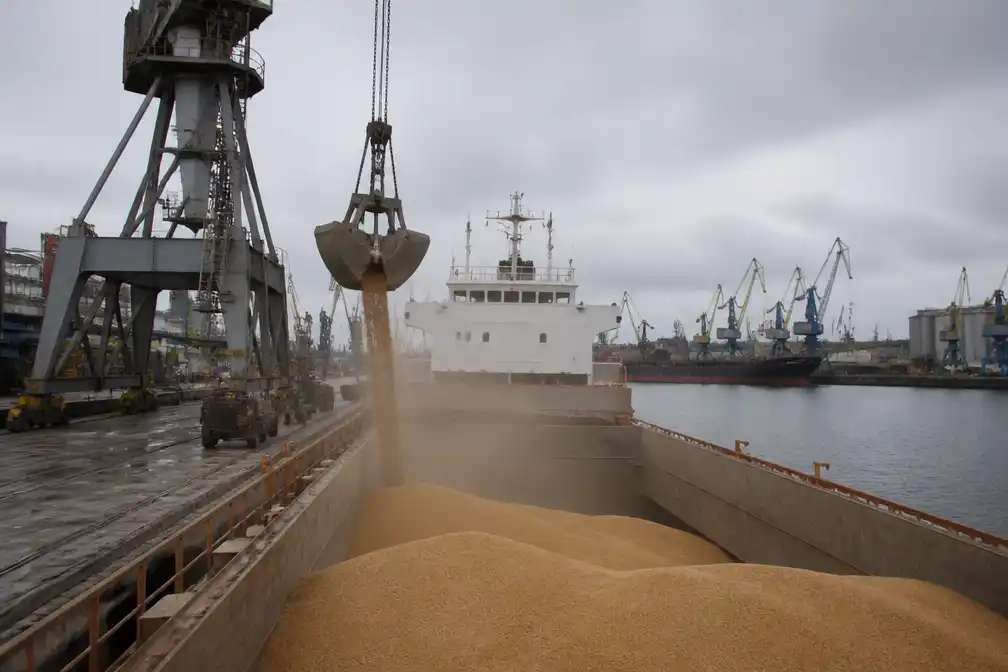 Oekraïense graanexport ligt opnieuw stil door Russische aanvallen op havens