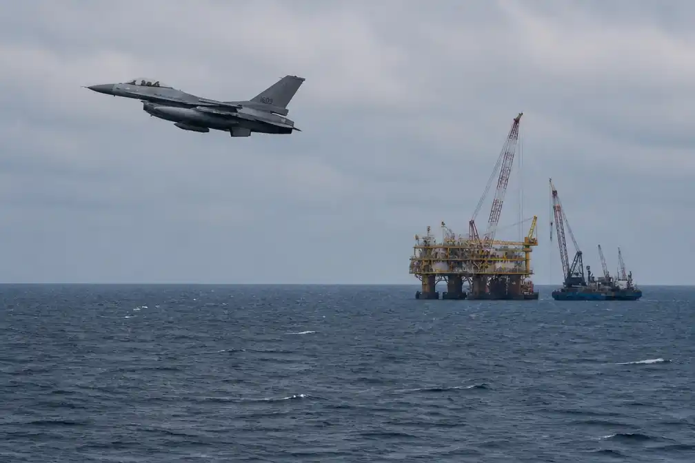 Roemeense F-16 vernietigt Russische drone bij gasproject Neptun Deep